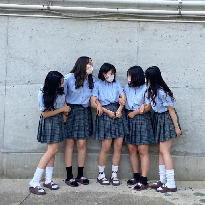 女子高生集合写真76