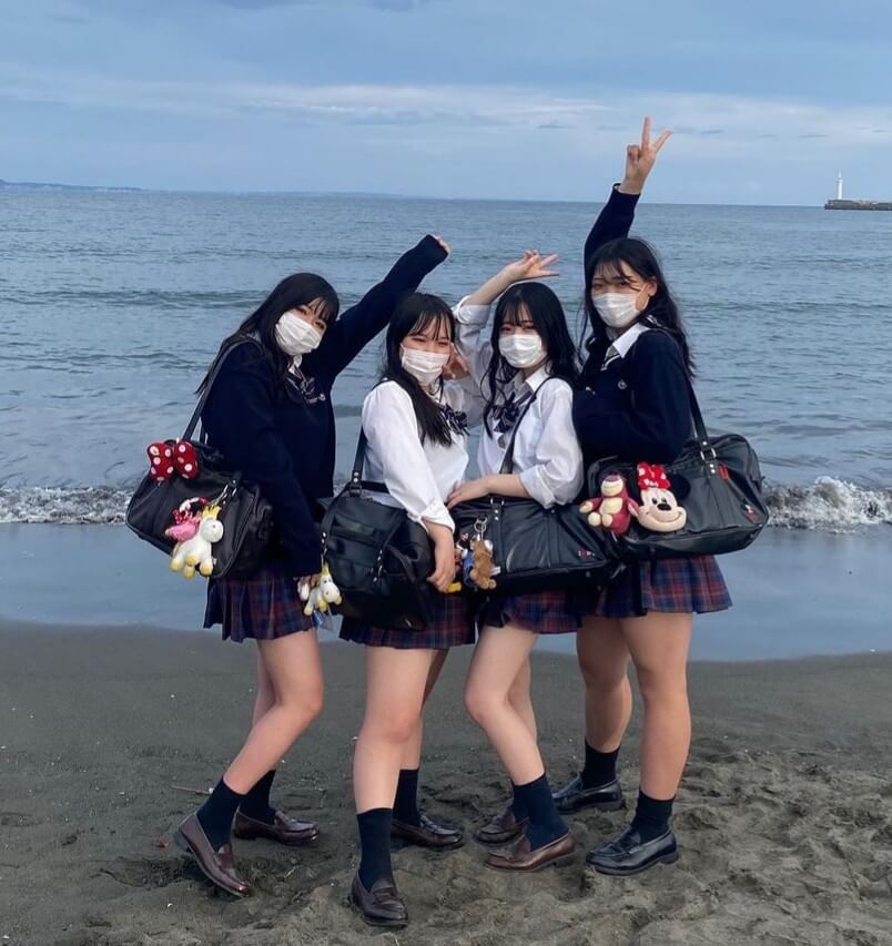 女子高生集合写真17