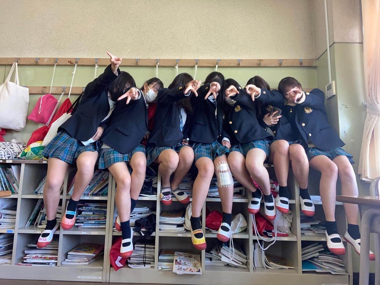 女子高生集合写真69