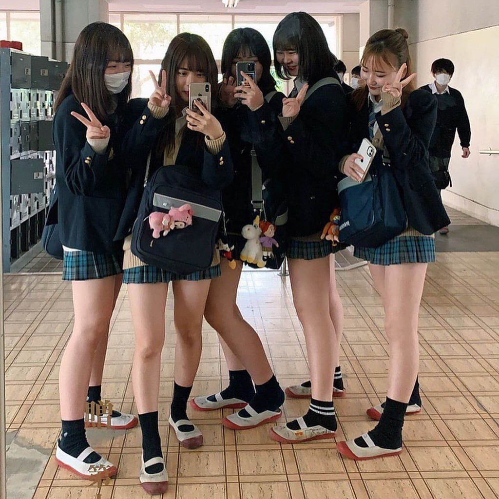 女子高生集合写真77