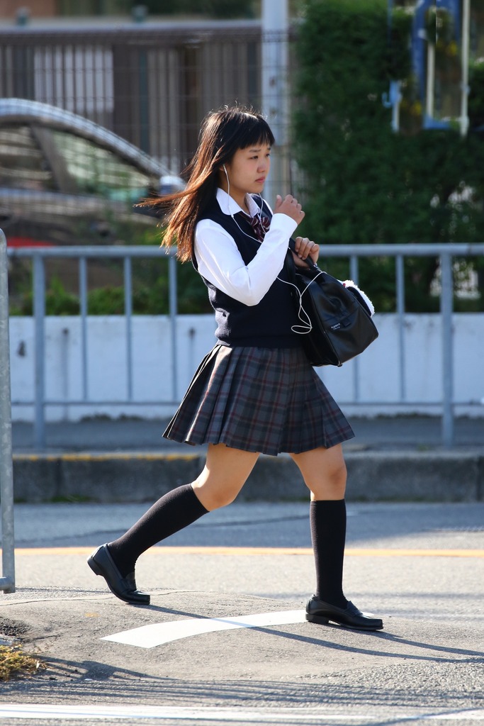 女子高生太もも74