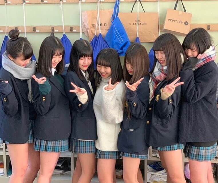 女子高生集合写真9