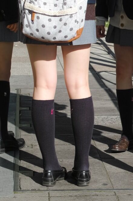 女子高生の太もも28