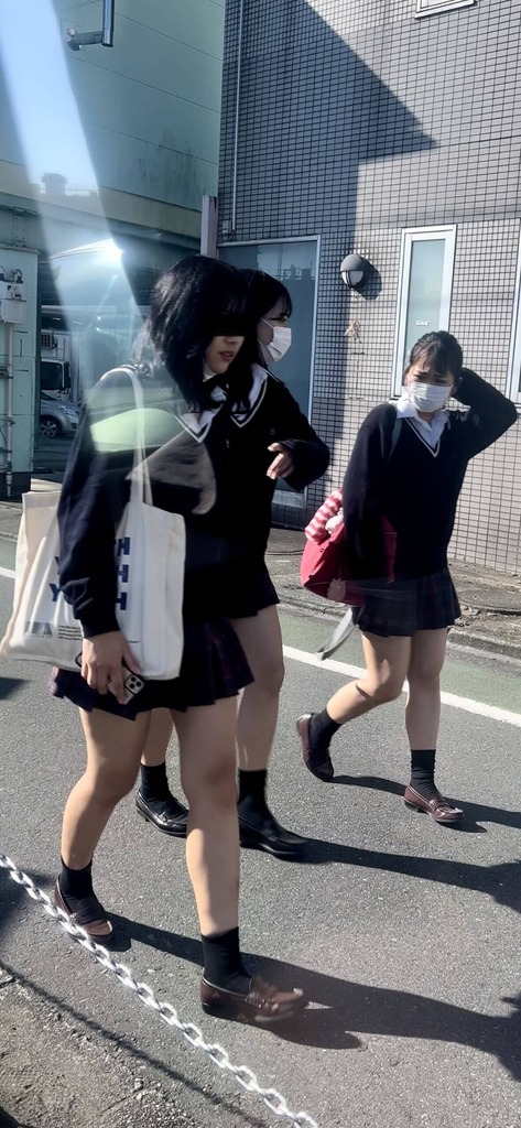 ミニスカJK35