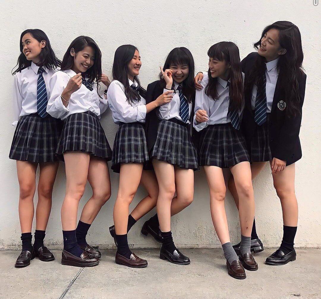 女子高生集合写真92