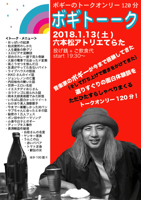 ボギトーーク2018