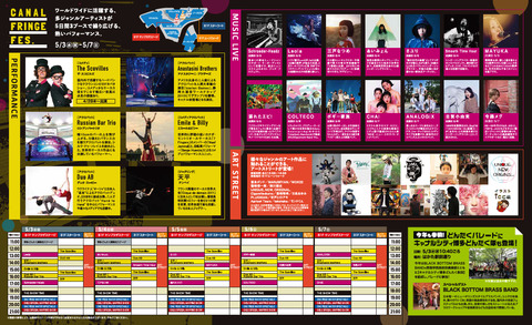 キャナルスケジュール