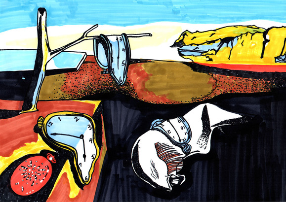 ダリ「記憶の固執」