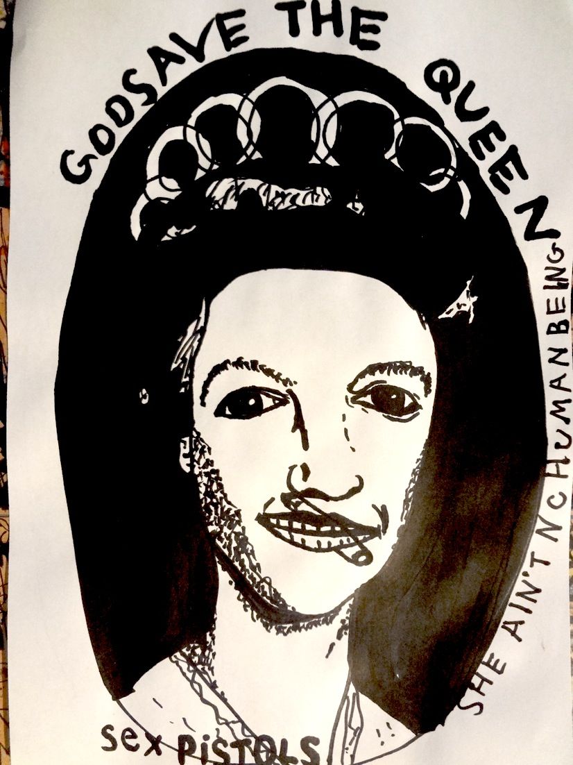 モンド今日の絵 14 7 16 Sex ピストルズ God Save The Queen モンド今日の絵 モンド今日の絵 14 7 16 Sex ピストルズ God Save The Queen モンド今日の絵