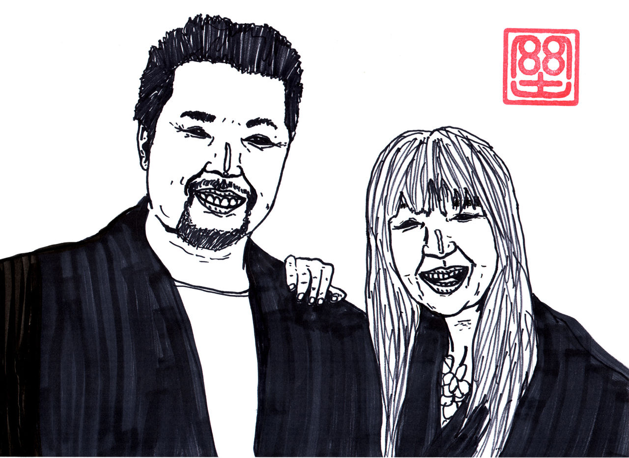 モンド今日の絵 15 3 9 北斗晶と佐々木健介 モンド今日の絵 モンド今日の絵 15 3 9 北斗晶と佐々木健介 モンド今日の絵