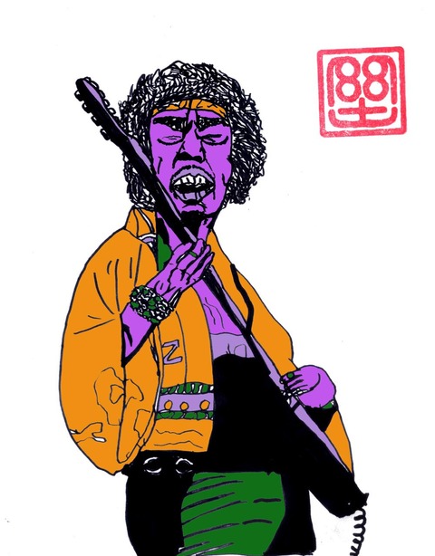 ジミヘンドリックスのコピー