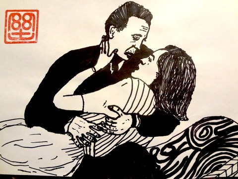 ローレン・バコールとハンフリー・ボガート