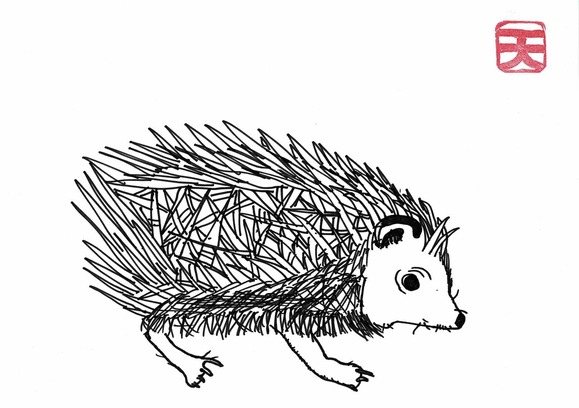 ハリネズミ（天）