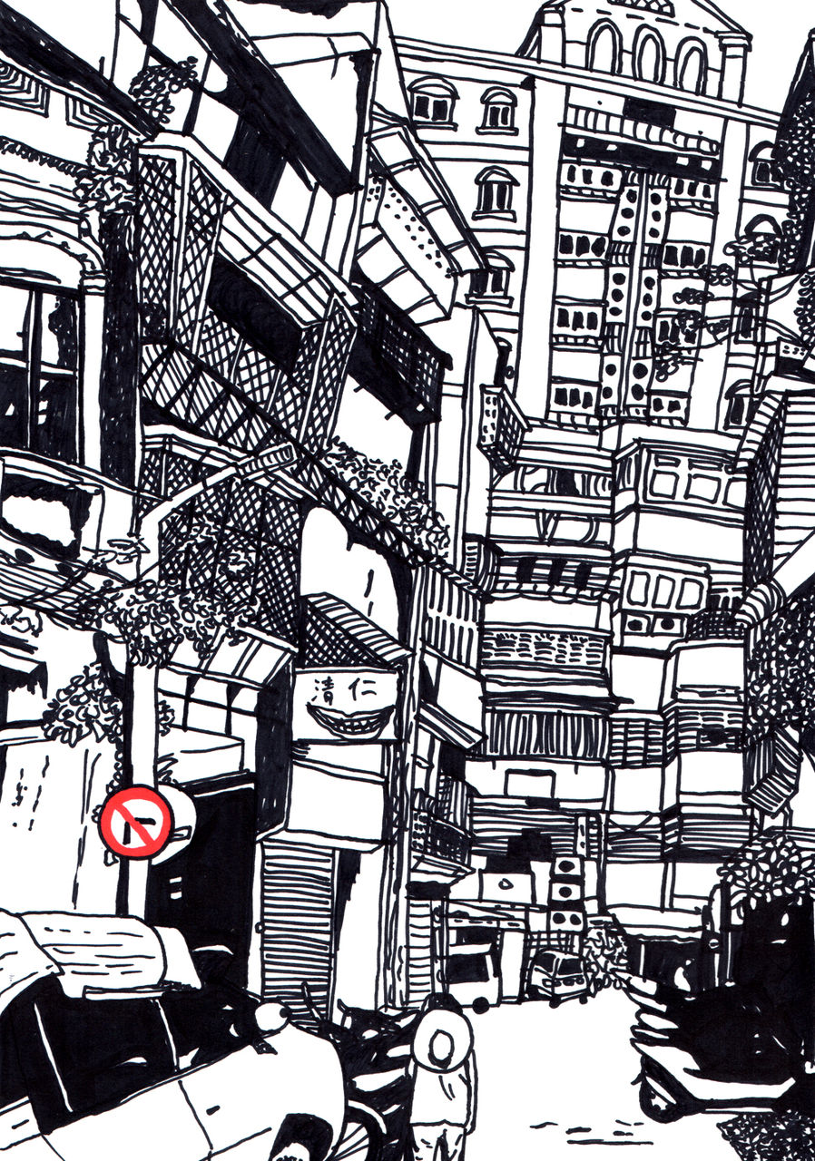 モンド今日の絵 18 8 25 台湾の街並 モンド今日の絵