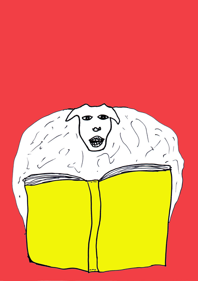 モンドが描いたひつじの絵 モンド今日の絵 モンドが描いたひつじの絵 モンド今日の絵