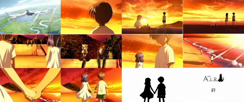 Air 第12話 そら Air チラシの裏