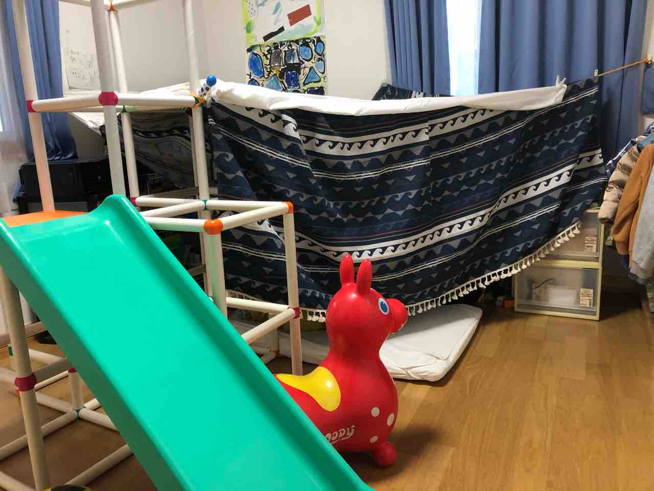 子供部屋に秘密基地 母の前に人として成長したいブログ
