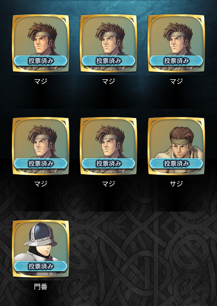 第5回 英雄総選挙 ファイアーエムブレム人気投票の男性1位は風花雪月の門番が1位話題に Feh Bolboxchのblog 第5回 英雄総選挙 ファイアーエムブレム人気投票の男性1位は風花雪月の門番が1位話題に Feh Bolboxchのblog
