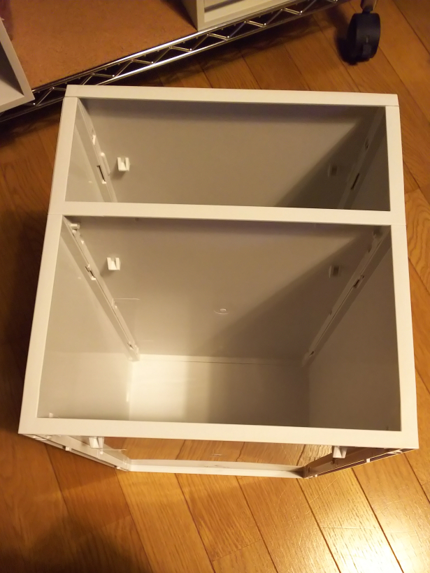 無印ポリプロピレンケースを連結してお悩み解消 Bon Bonsai