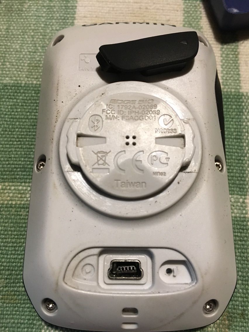 ガーミンedge510jが壊れたので修理してみた ロングライドでいこう 仮