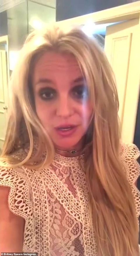 【ただの劣化だった…！？】ブリトニー・スピアーズが施設入院後初めてファンにメッセージ！Britney Spears says she will be back soon
