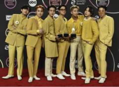 BTS、米音楽賞を獲得 アジア初「歴史つくった」