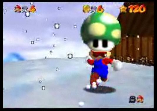 気になるゲーム動画 スーパーマリオ64 緑の悪魔 雪山 気になるゲーム動画 スーパーマリオ64 緑の悪魔 雪山