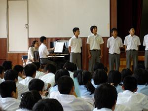 枕崎中学校合唱コンクール 備忘録 春夏秋冬