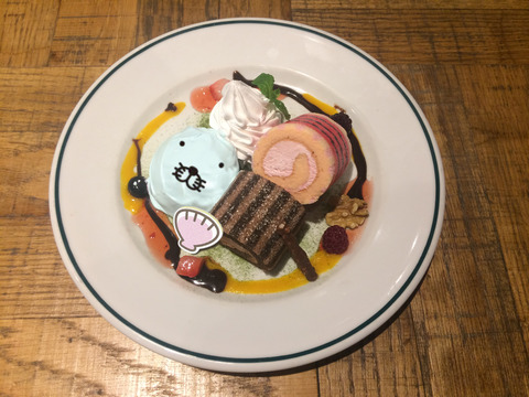 ぼのぼの妄想スイーツプレート