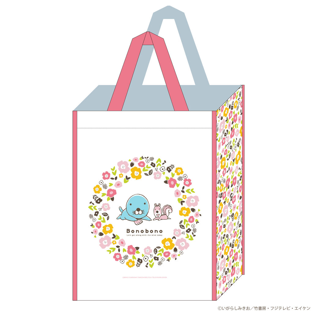 麺場 田所商店」にて、「ぼのぼの レッスンバッグ」をプレゼント