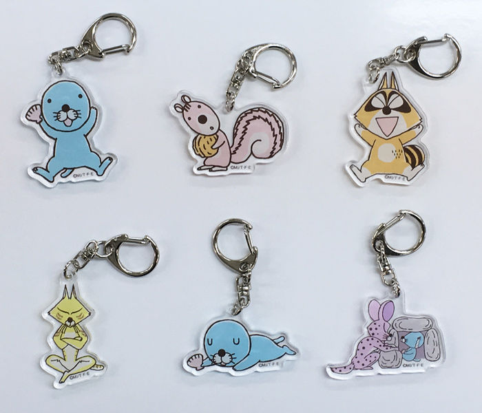 新商品情報（カプセル：アクリルキーホルダー、カンバッジ