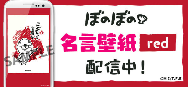 ぼのぼの名言壁紙が新デザインで登場 ぼのぼの最新情報