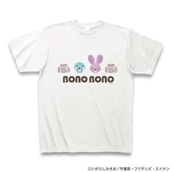 cp_ぼのぼの&しまっちゃうおじさん_カレッジ風_ホワイト+