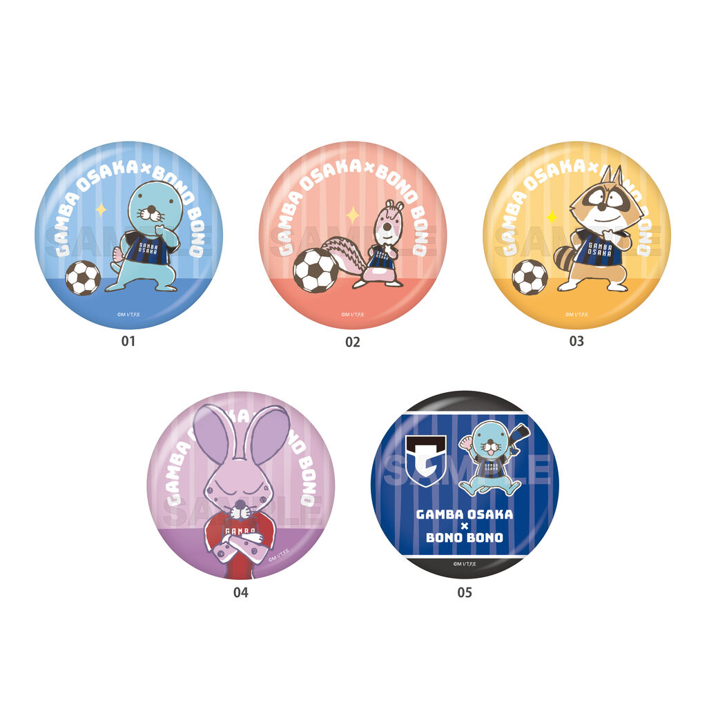 オンラインショップ］WINNING GAMBA「長方形缶バッジ」販売開始