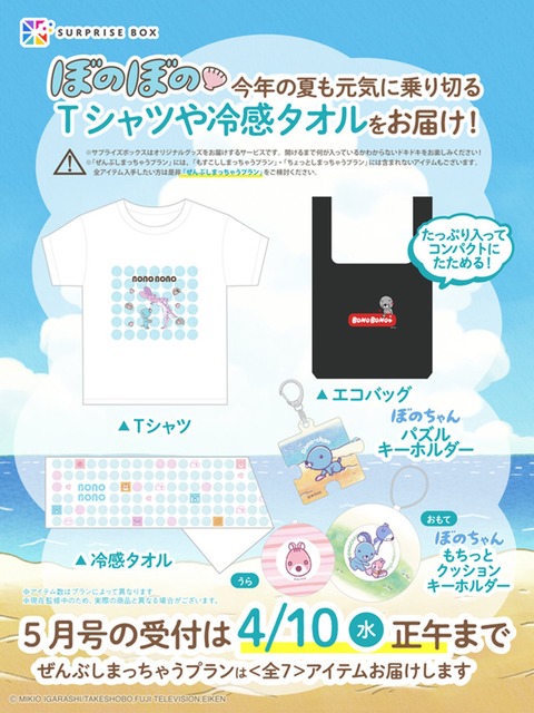 サプライズボックス5月号