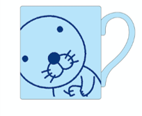撥水マグ