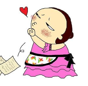 謎の女キス待ちjpg