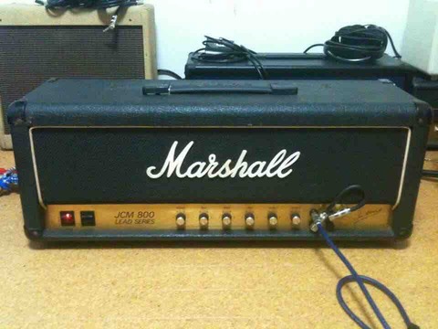 ギターアンプ遍歴 6 Marshall JCM800 1987 改造 : 楽器いじり ギターアンプ遍歴 6 Marshall JCM800 1987 改造 : 楽器いじり
