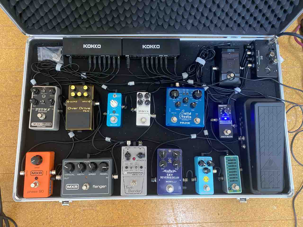 エフェクターボードのバージョンアップ6 : 楽器いじり