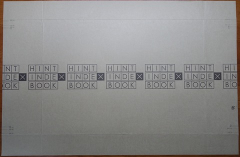 01DSC10003-2 HINT INDEX BOOK ecute東京店 A5判 2017年 (2)