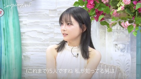 重盛さと美さん(37)、これまでセックスした男性の数は5人と発表