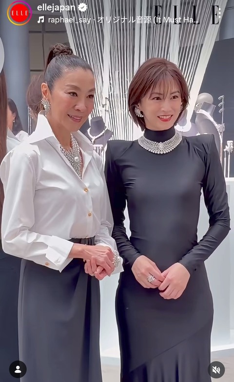 女優  北川景子   黒ワンピースでラインくっきり妖艶姿に