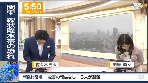 【画像】テレ朝でおっぱい！！！