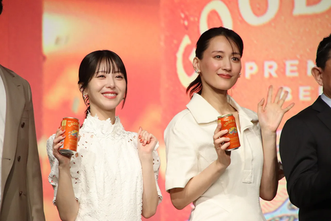 【画像】浜辺美波(25)と綾瀬はるか(40)の新旧トップ女優がCM共演で並んだ結果→