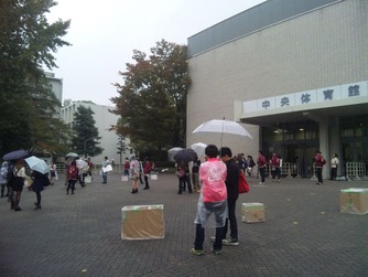 ライブ開演前