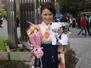 赤松悠実さん卒業