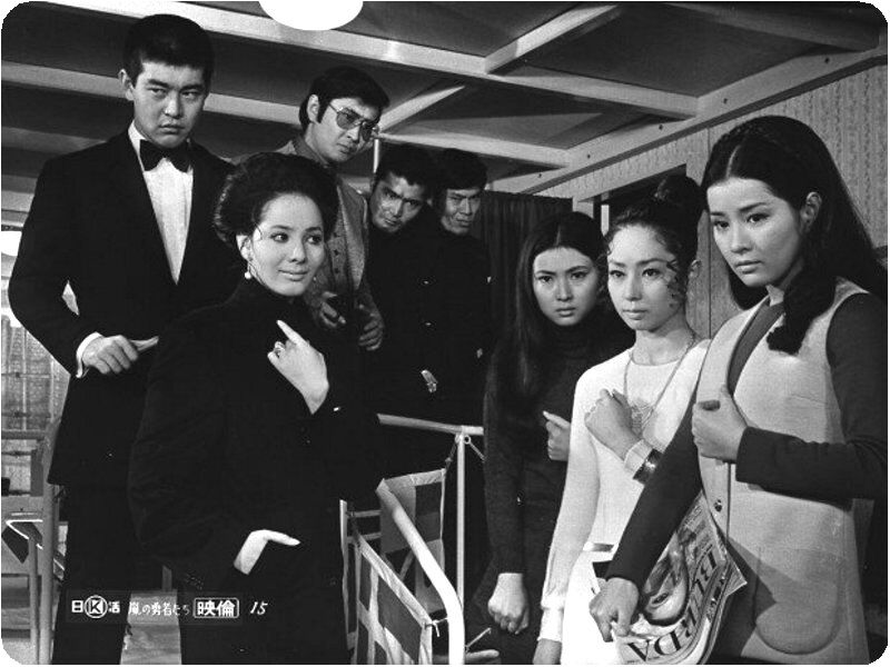 Yahoo!オークション - ub28552『嵐の勇者たち』ポスター 石原
