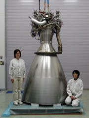 写真はJAXAのサイトのLNG推進系プロジェクトのページからの転載です。→http://www.jaxa.jp/projects/rockets/lng/index_j.html