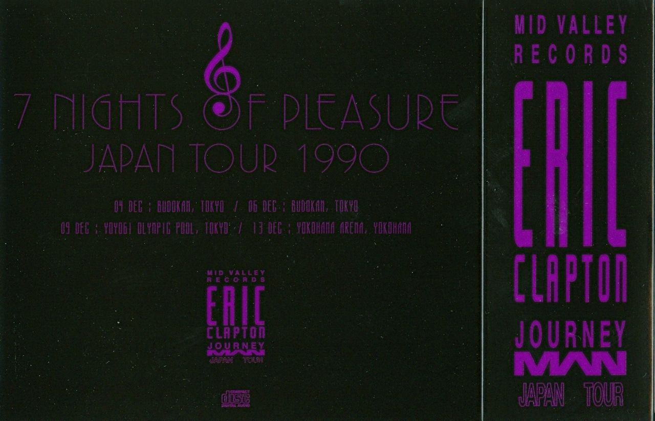 Eric Clapton : Journey Man japan Tour 1990