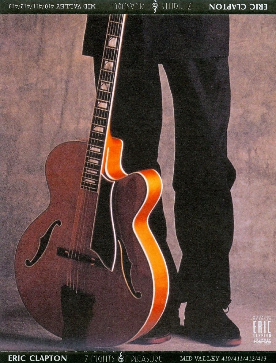 Eric Clapton、JOURNEY MAN JAPAN TOUR ポスター Eric Clapton、JOURNEY MAN JAPAN TOUR ポスター Eric Clapton